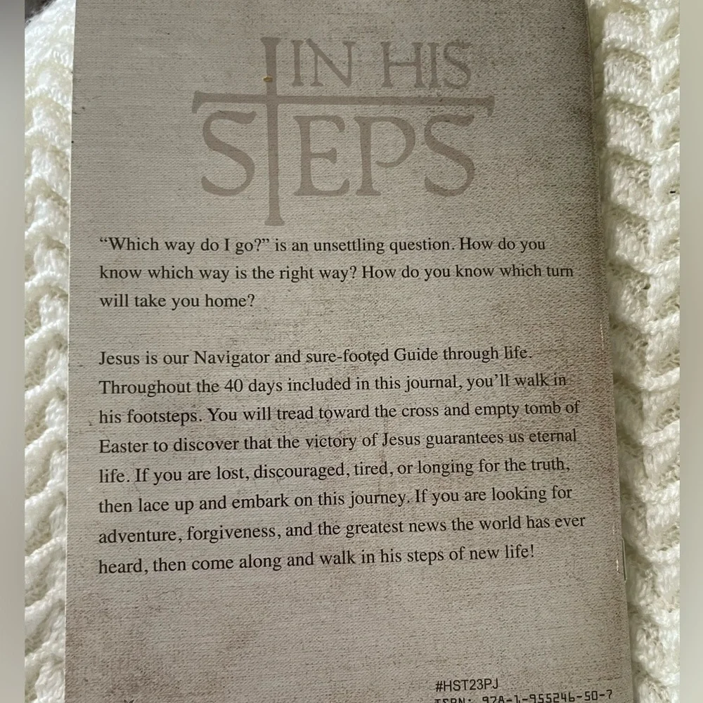 In His Steps Devotional Prayer Journal